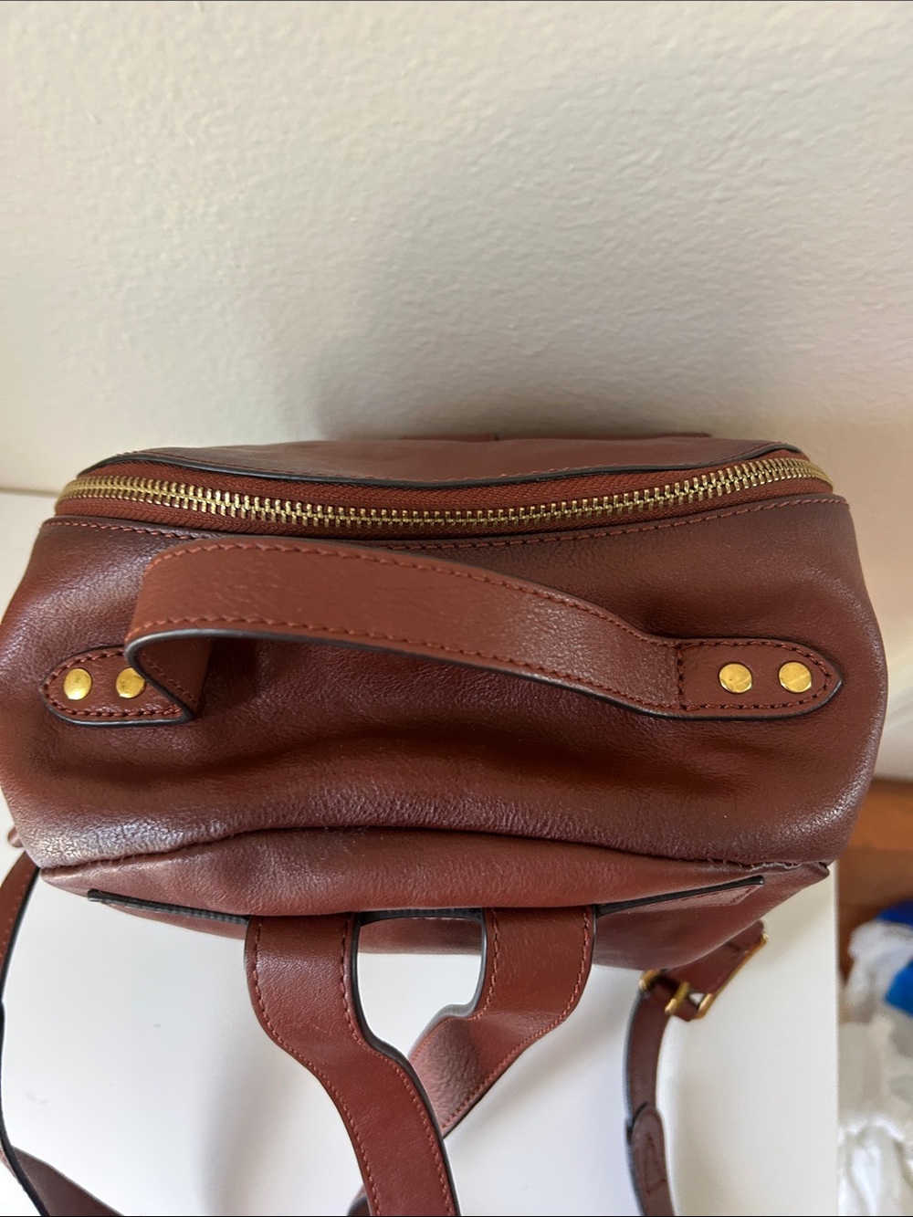Frye Leather Backpack - Classic Everyday Carry - Picture 3 of 7